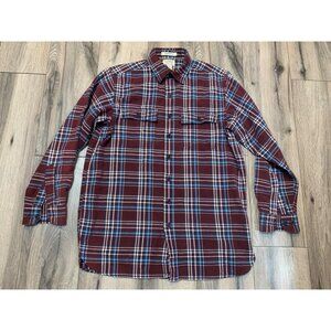 LL Bean Men’s Traditional Fit Chamois Cotton Shirt, M Tall Item 277982 Long Slee